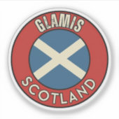 Glamis, Scotland シール (正面)