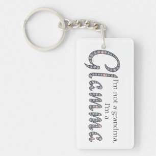 Glammaのきらきら光るなkeychain キーホルダー