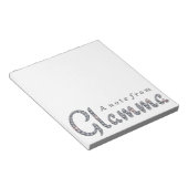 Glammaノートパきらきら光るッド ノートパッド (アングル)