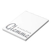 Glammaノートパきらきら光るッド ノートパッド (回転)