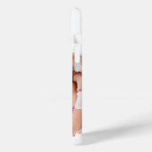 Glamma 最高の Ever横向き写真ピンク/白 Case-Mate iPhoneケース (裏面 / 左)