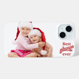 Glamma 最高の Ever横向き写真赤/白 iPhone 15ケース