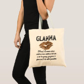 Glamma Leopard Lipsキス- Glam-Ma説明 – Mot トートバッグ (正面(商品))