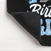 Glamma Of The Birthday Girl Snowflakes Winter Chri マウスパッド (コーナー)