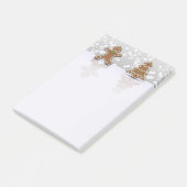 GlamorジンジャーブレッドマンとTree - Post-it®ノート ポストイット (アングル)