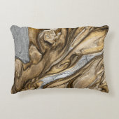 glamor 002液体茶色アクセント枕 アクセントクッション (正面)