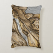 glamor 002液体茶色アクセント枕 アクセントクッション (裏面(縦))