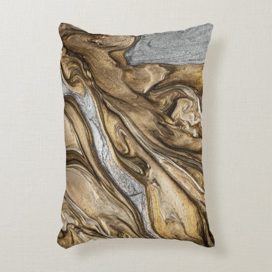 glamor 002液体茶色アクセント枕 アクセントクッション (正面(垂直))