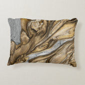 glamor 002液体茶色アクセント枕 アクセントクッション (裏面)