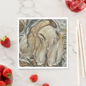 glamor 003液体茶色のナプキン スタンダードランチョンナプキン (インサイチュ)