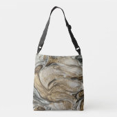 glamor 003液体茶色の色クロスボディバッグ クロスボディバッグ (裏面)