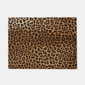 Glamoratti Leopard Print Welcome Mat ドアマット (正面)