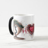 Glamorous Crystal Explosion Surprise Color モーフィングマグカップ (正面左)