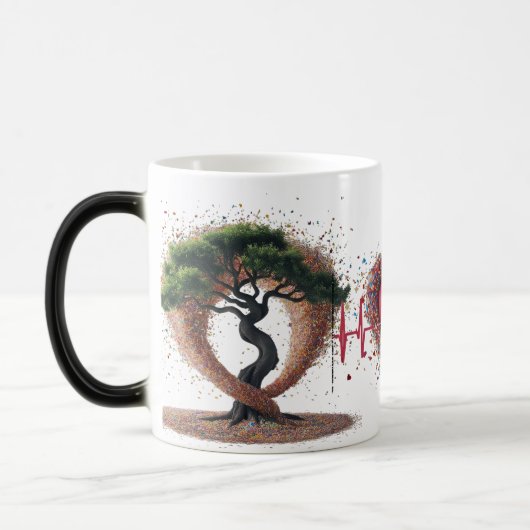 Glamorous Crystal Explosion Surprise Color モーフィングマグカップ (左)