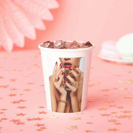 Glamorous Event: High-Fashion Aesthetic Paper Cups 紙コップ (インサイチュ)