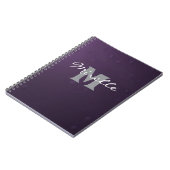 Glamorous Monogram Notebook  ノートブック (左側)