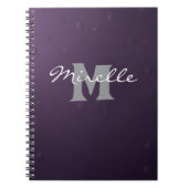 Glamorous Monogram Notebook  ノートブック (正面)