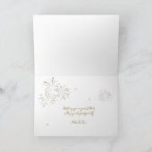 Glamorous NYC New Year Card 2026 | Black & Purple シーズンカード (内部)