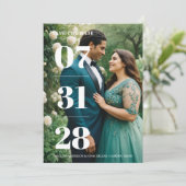 Glamorous Simple Enchanting & Delicate Minimalist  セーブザデート (スタンド正面)