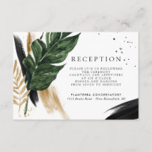 Glamorous Summer Greenery | 結婚披露宴