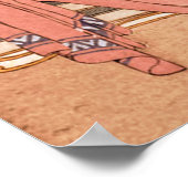 Glamorous Vintage Fashion Gerda Wegener ポスター (角)