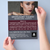 Glamoulous Model、Modeling Agency、Model Agent チラシ (手)