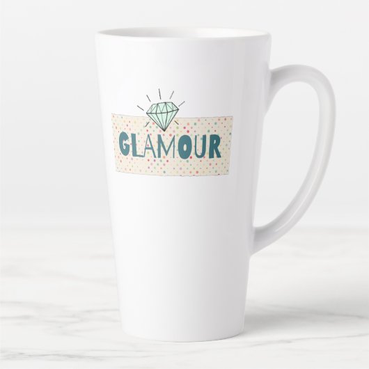 Glamour カフェラテマグ (右)