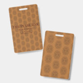 Glamour バッジ (正面＆裏面)