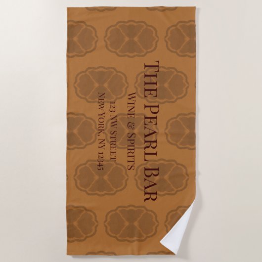 Glamour ビーチタオル (正面)