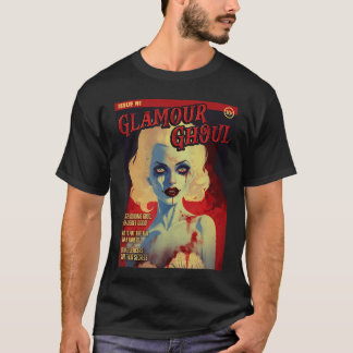 Glamour Ghoul 1950s Horror Comic Cover retro Tシャツ