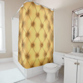 Glamour golden  interior decorating background シャワーカーテン (インサイチュ)