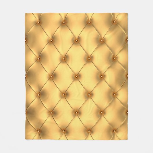 Glamour golden  interior decorating background フリースブランケット (正面)
