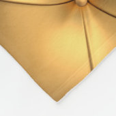 Glamour golden  interior decorating background フリースブランケット (角)