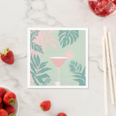 Glamour Tropical スタンダードカクテルナプキン (インサイチュ)