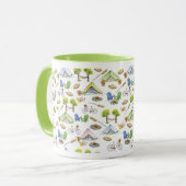 Glampingのマグ マグカップ (正面左)