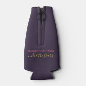 Glampingパーティーのカスタマイズ ボトルクーラー (裏面)