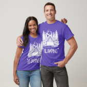 Glamping Campingent Hiking Camper gift Tシャツ (ユニセックス)