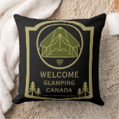 Glamping Canadaビジネス クッション (ブランケット)