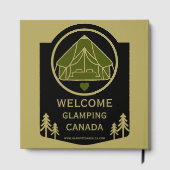 Glamping Canadaビジネス ゲストブック (裏面)