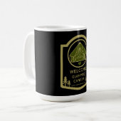 Glamping Canadaビジネス コーヒーマグカップ (正面左)