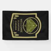 Glamping Canadaビジネス 横断幕 (横)