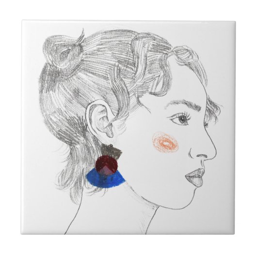 Glance Sketch -ポートレート タイル (正面)