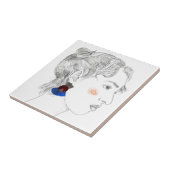 Glance Sketch -ポートレート タイル (側面)