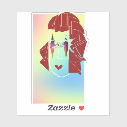 GLAREロゴ シール (シート)