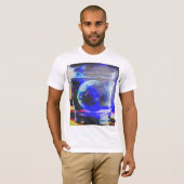 Glas mit Welt Tシャツ (正面フル)