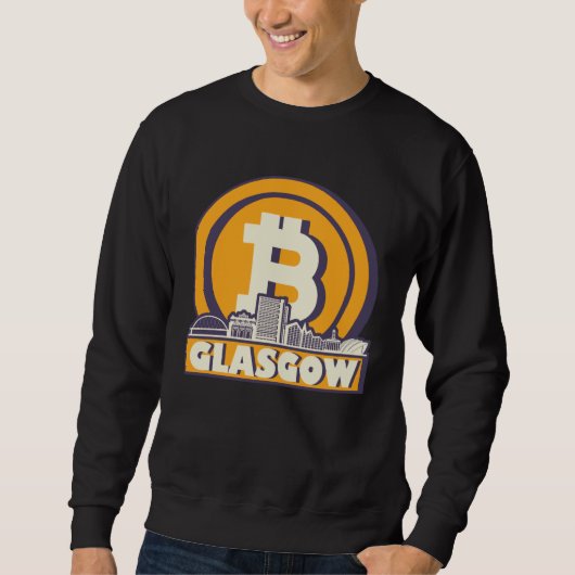 Glasgow Bitcoin Maximalist スウェットシャツ (正面)