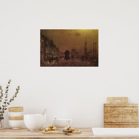 Glasgow Docks ポスター (キッチン)