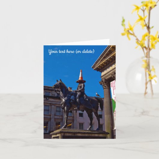 Glasgow Greeting card カード (黄色い花)