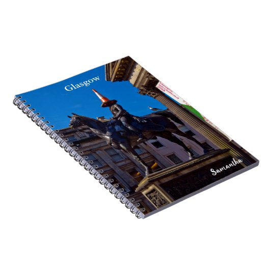 Glasgow Spiral notebook ノートブック (右側)