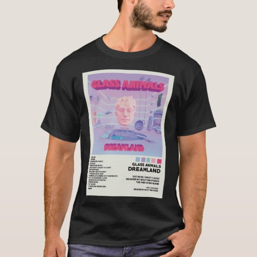 Glass Animals Poster Classic T-Shirt Tシャツ (正面)